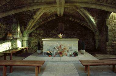 Our Chapel is the Abbey Crypt of Glastonbury, one of the most ancient, continuously used sacred sites in the Western World