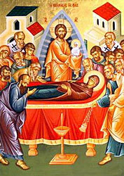 Icon of the Dormition